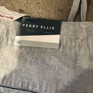 Perry Ellis Light Gray Trousers